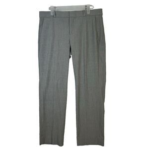 Banana Republic Dress Pants Women 6 Gray Mid-Rise Classic Business Avery